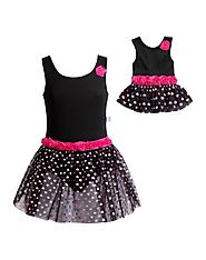 Rose Dance Set with Matching Outfit for 18 inch Play Doll