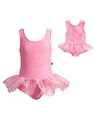 "Pretty in Pink" Dance Set with Matching Outfit for 18 inch Play Doll