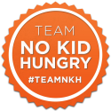 Download the Team No Kid Hungry app to easily support No Kid Hungry (how quickly can you climb the leaderboard?)