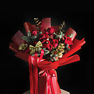 Twinkle Bouquets | Christmas Flowers Gift | Online Flower Shop - Aiwa Flowers