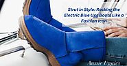 Strut in Style: Rocking the Electric Blue Ugg Boots like a Fashion Icon