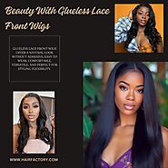 Beauty With Glueless Lace Front Wigs