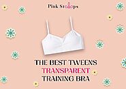 TWEENS TRANSPARENT TRAINING BRA – Pinkstraps