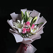 Lilac You Bouquet | Fresh Flower Bouquet | Flower Delivery Dubai | Flowers Near Me | Flower shop near me – Aiwa Flowers