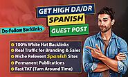 I will publish spanish guest post with dofollow backlinks on spanish sites