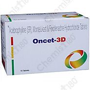 Oncet 3D Tablet SR: View Uses, Side Effects, Price On Chemist180