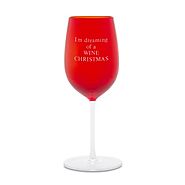 Ruby Wine Glass
