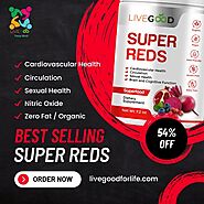 LiveGood Organic Super Reds: Power Up Your Cardiovascular Health