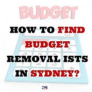 How To Find Budget Removalists In Sydney?