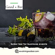 Specialty non-alcoholic drinks for corporate events