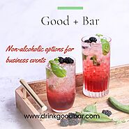 Non-alcoholic options for business events