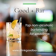 Top non-alcoholic bartending for weddings