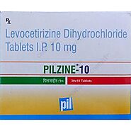 Website at https://chemist180.com/products/productdetails/pilzine-10mg-tab-177