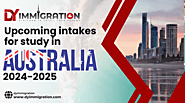 Australia upcoming intakes for study in 2024-2025 - DY