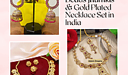 Unveiling Elegance: Designer Beads Jhumkis and Gold Plated Necklace Sets in India by Adorn Dreams