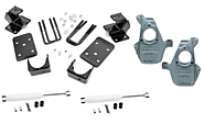 07-13 Chevy & GMC 1500 2wd & 4wd 2/4 Deluxe Lowering Kit - Part# PRO-24-34000-1