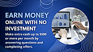 Earn money online with no investment
