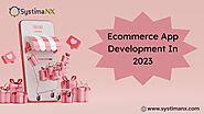 Elevating Commerce: The Art of E-commerce App Development - Systimanx Elevating Commerce" delves into the nuanced cra...