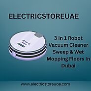 3 In 1 Robot Vacuum Cleaner Sweep & Wet Mopping Floors In Dubai