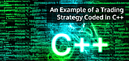 An Example of a Trading Strategy Coded in C++
