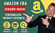 I will do amazon product research for amazon fba private label and bonus guides