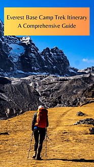 Everest Base Camp Trek Itinerary: A Comprehensive Guide, guide by Vikas sharma