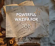 Powerful Wazifa for Job - Explore Study