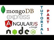 MEAN Stack RESTful API Tutorial (1/5) - Using MongoDB, Express, Angular JS, and Node JS Together