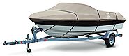 Classic Accessories HydroPro Heavy Duty Boat Cover, Fits 14' - 16' Long/up to 68" Width