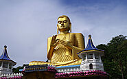 Visit the Golden Temple in Dambulla