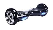 Hover X Self Balancing Hoverboard Balance Scooter with LED Lights, Black