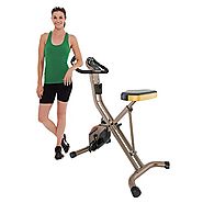 Exerpeutic GOLD 500 XLS Foldable Magnetic Upright Bike