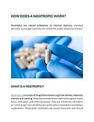 HOW DOES A NOOTROPIC WORK - Download - 4shared - Amelia Jhon