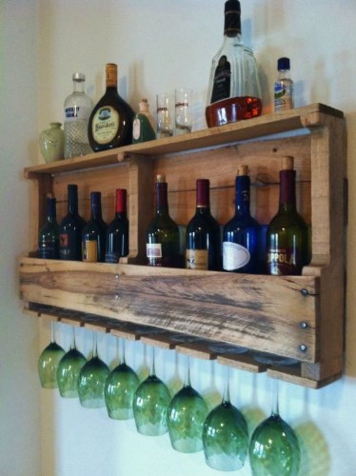 Rustic Wall Mountable Hanging Wine Racks A Listly List