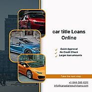 Apply for car title Loans Online