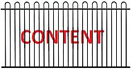 With fence around content