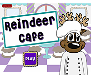 Reindeer Cafe - Addition Facts Practice