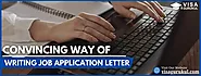 Convincing Way of Writing Job Application Letter