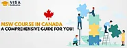 MSW Course in Canada: A Comprehensive Guide for You! 
