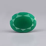 Buy Natural 14.35 Carat Green Onyx Stone In India | MyRatna