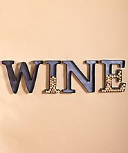 Decorative Letter Wine Cork Holders