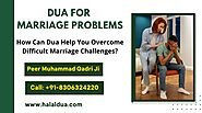 Dua For Marriage Problems   - Halal Dua