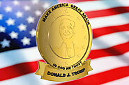 "Trump Patriot Badge: A Symbol of Unwavering Allegiance"