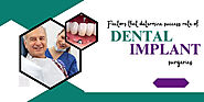 Factors that determine success rate of dental implant surgeries