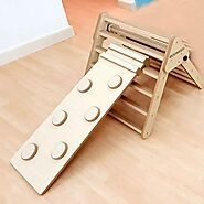 Pikler Triangle With One Ramp at Cheapest Price @ Moon Kids Home