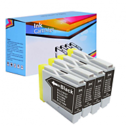 Compatible Black Ink Cartridges For Brother Lc 51bk Value Pack