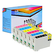 Compatible Ink Cartridges For Epson T078 Value Pack Of 6 (BK, C, M, Y, LC, LM)