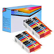 Compatible Ink Cartridges For Canon Pgi 250xl And Cli 251xl Value - Pack Of 20 (Bk-Bk-c-m-y)