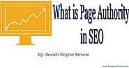 WHAT IS PAGE AUTHORITY IN SEO – SEARCH ENGINE STREAM