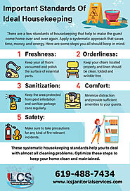 Important Standards of Ideal Housekeeping With Infographic